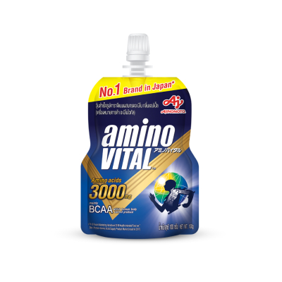 amino VITAL Energy gel อะมิโน ไวทัล เจลพลังงานผสมกรดอะมิโนพร้อมทาน 100 กรัม 1 ถุง