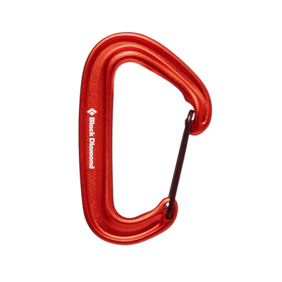  Black Diamond MiniWire Carabiner Red