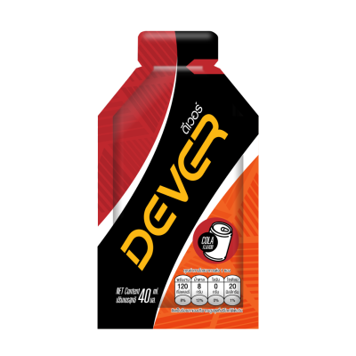 Dever Energy Gel Cola เจลให้พลังงานดีเวอร์ 40 ml.