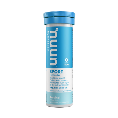 Nuun Sport Tropical เม็ดฟู่เกลือแร่