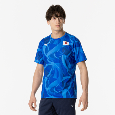 Mizuno Unisex Owen Tee Directoire Blue